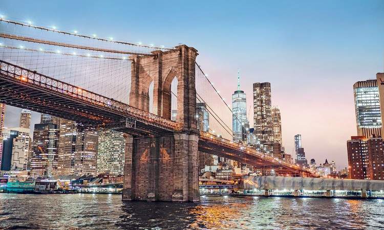 Nordamerika NewYork Brooklyn Bridge