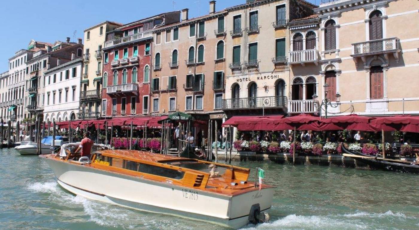 Venedig, Italien, Boot